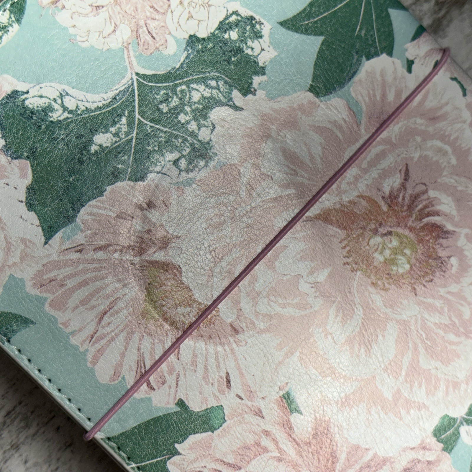 Unbranded Assorted Florals, Cactus Inside Journal Cover Pink, Green 6 1/2″x8″