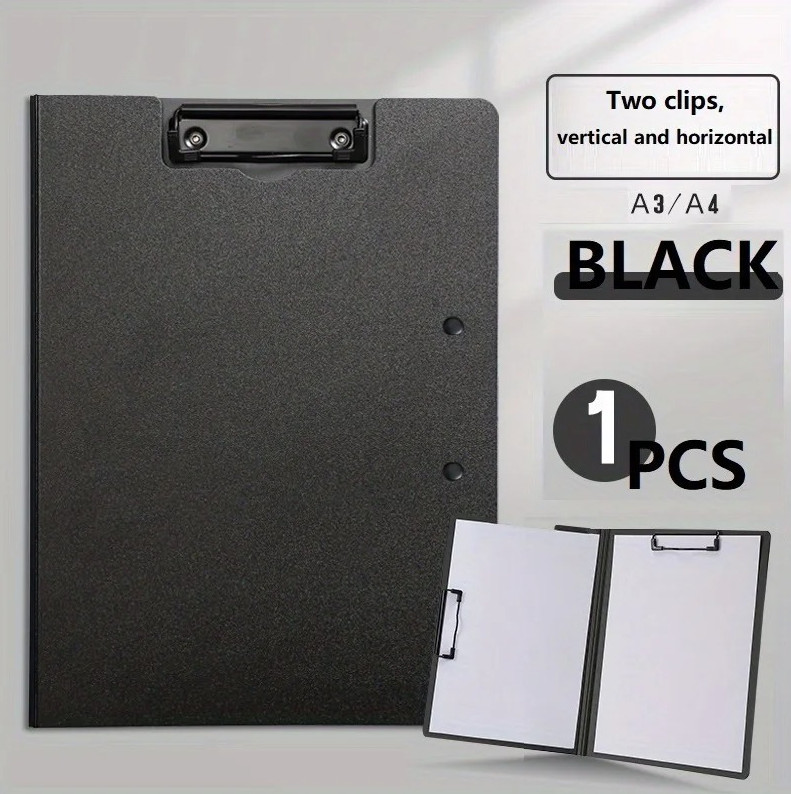 A4 Document Organizer Clipboard with Cover for School & Business Use