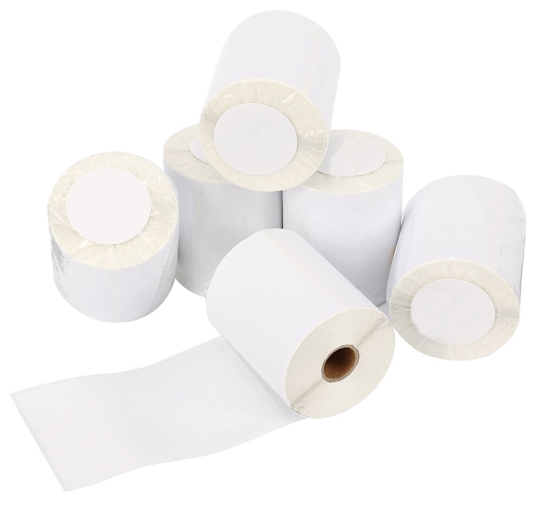 6 Rolls 220/Roll Thermal Shipping Labels 4×6 Compatible 1744907 Dymo 4XL Printer