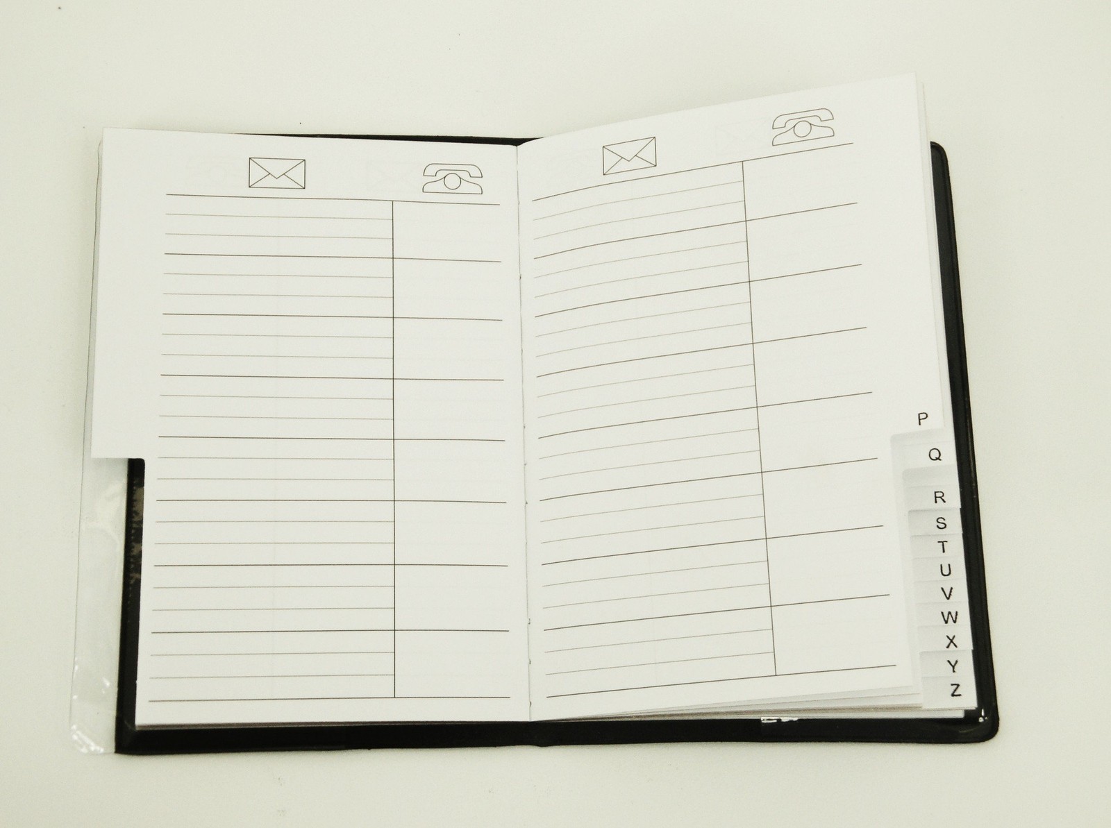 Personal Phone and Address Book Medium Size 4 inch x 6 inch