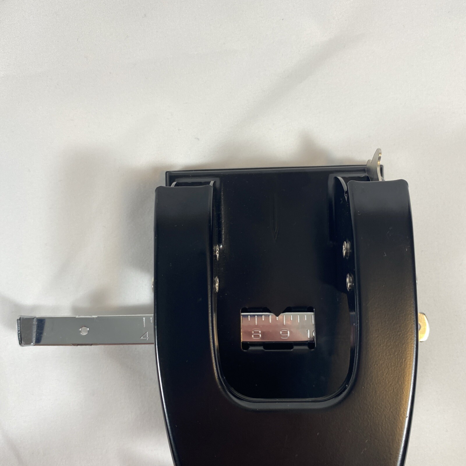 Sparco Black 2 hole punch with gauge guide