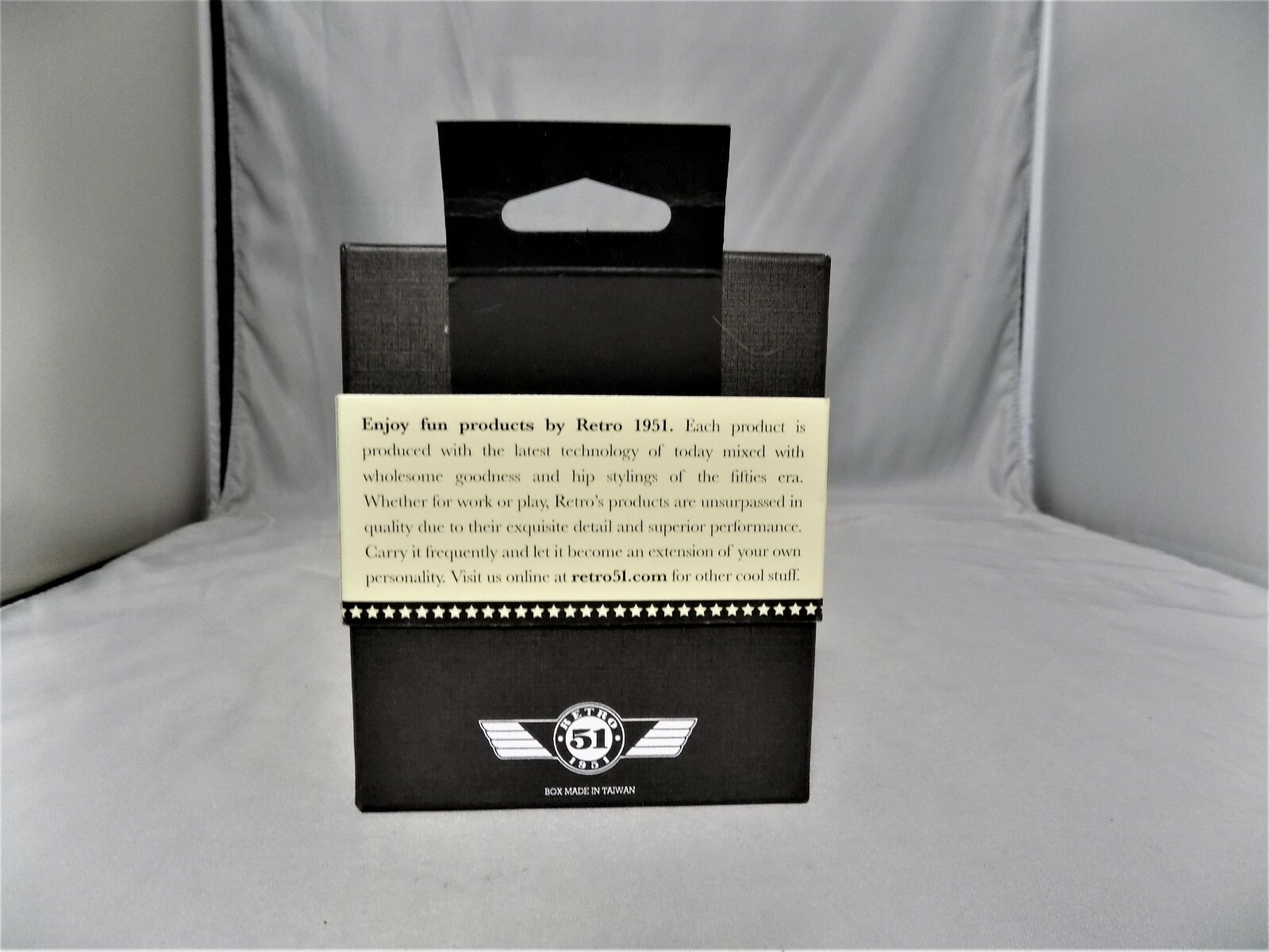 STYLISH RETRO 51 DOUBLE SIDED BUSINESS-ID-CREDIT CARD CASE GUN METAL FINISH NEW