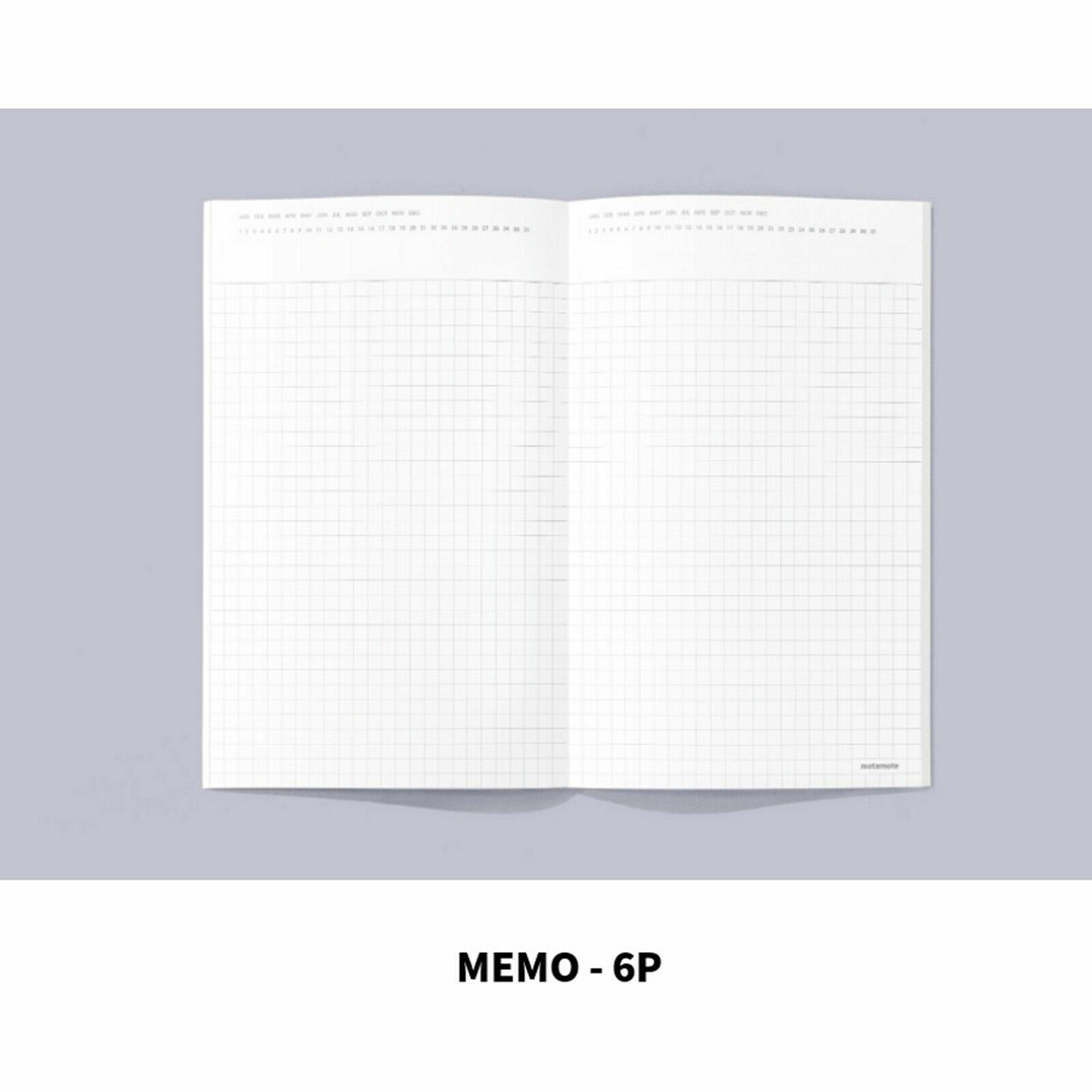 MOTEMOTE 10 Minutes Planner 31 DAYS Monthly Weekly Daily Goals Study Planner