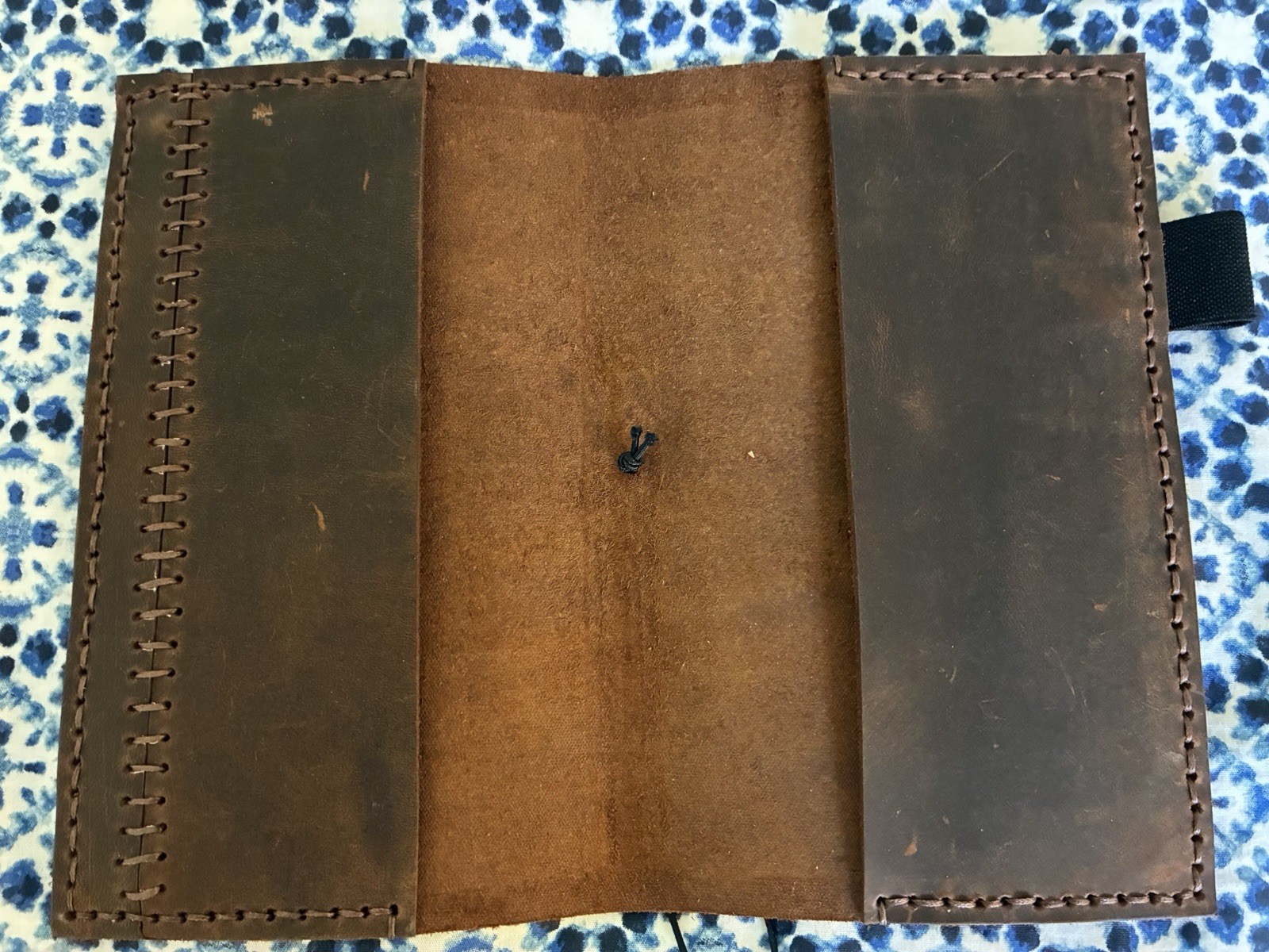 Set Of Two Handmade Genuine Leather B6 Slim Notebook Covers
