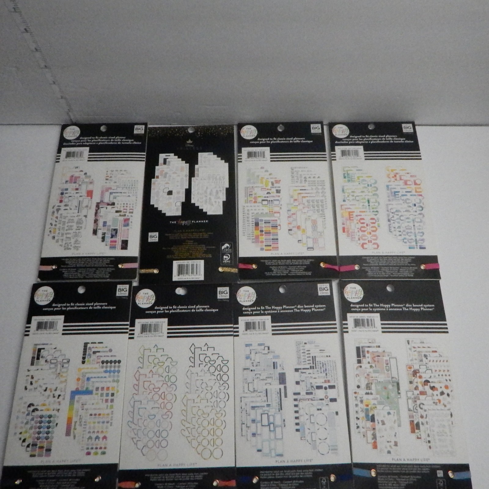 The Happy Planner 8 Sticker Books Sheets Lot of 8 Books