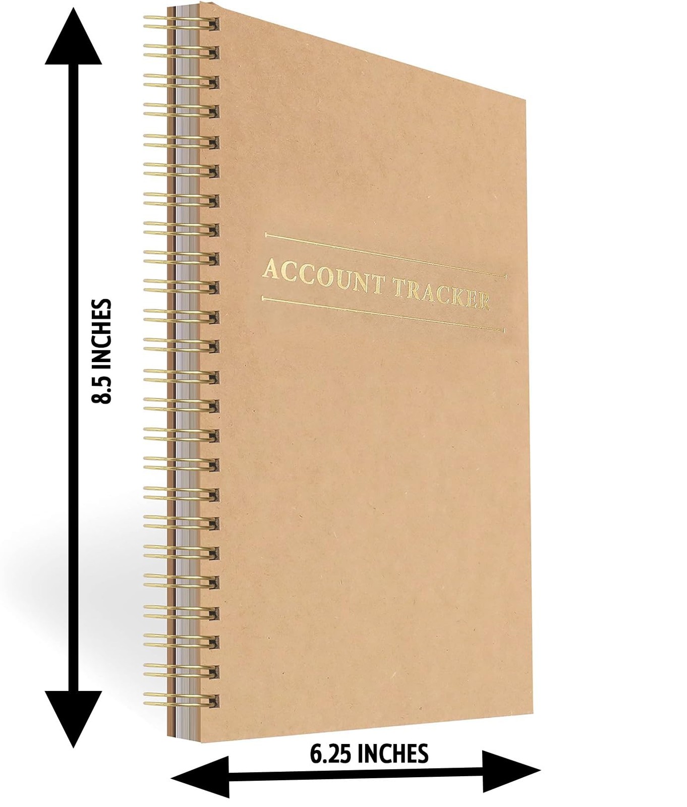 2 Pack Accounting Ledger Books for Home Budget Tracking, Business 2-PACK