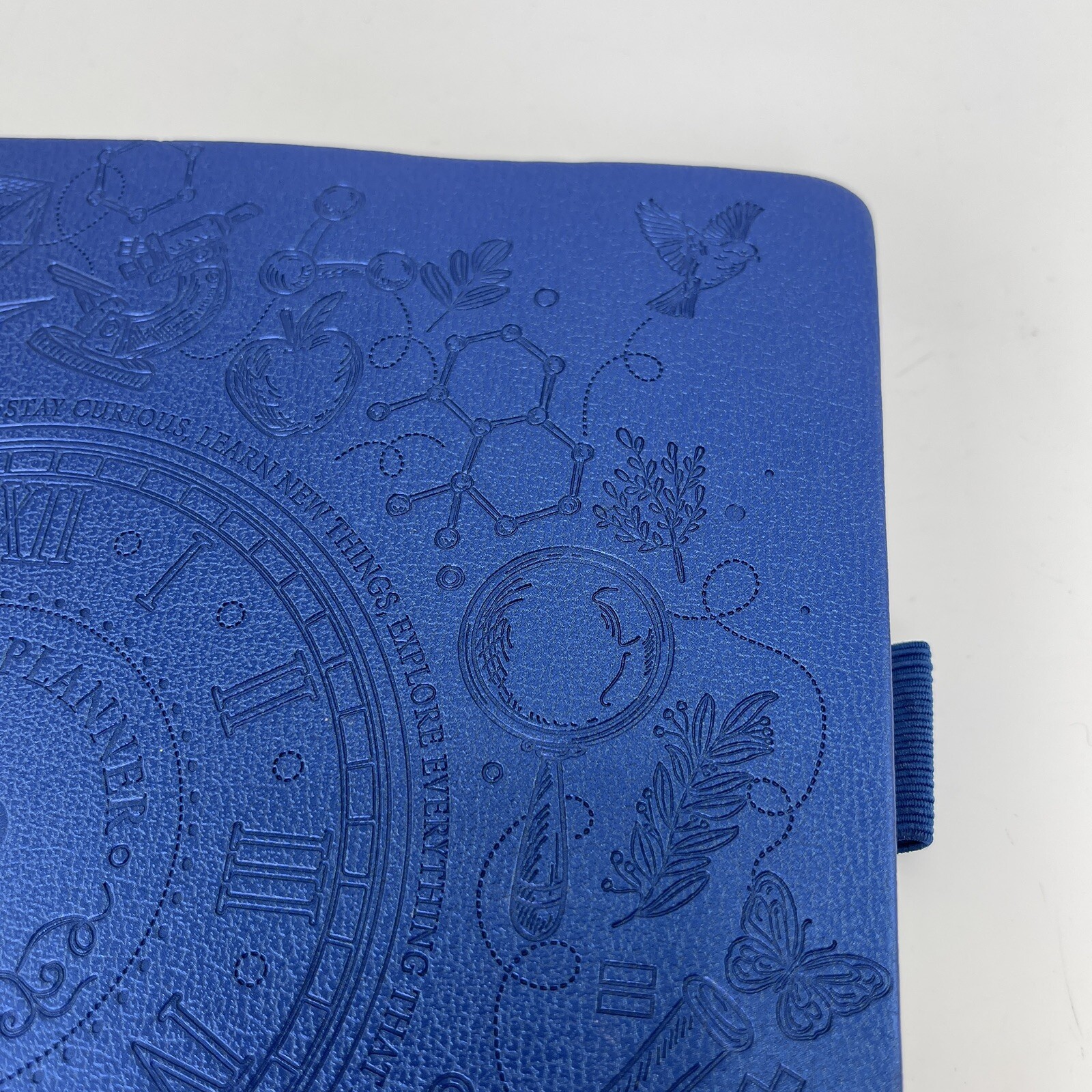 Legend Planner Undated 1 Year Weekly Monthly Planner Blue 7 Period Layout READ