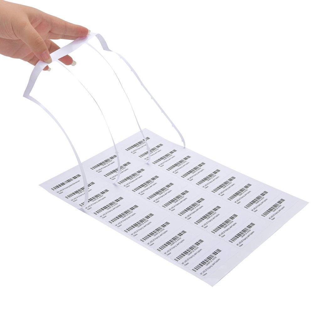 60000 Label ( 2000 Sheets ) 1″ x 2 5/8″ Shipping Adhesive Labels 2.625 x 1 30 UP