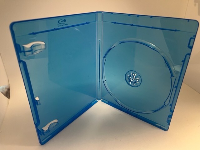 10 PCS New High Quality 12mm Blu-Ray Disc Case, Printed Logo, BL8-12mm