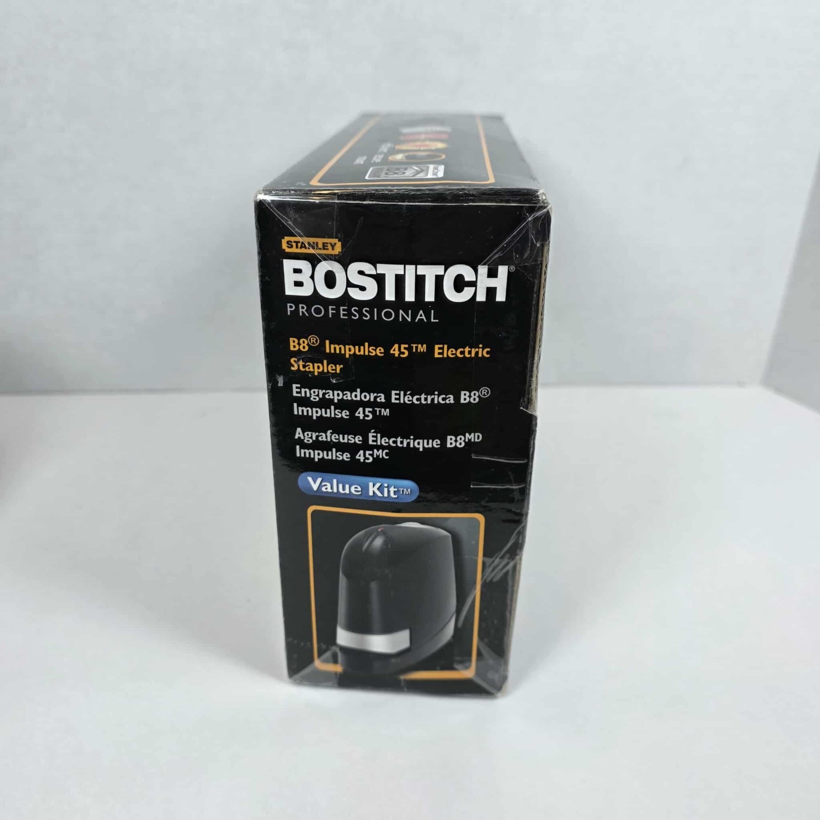 Bostitch B8E-VALUE B8 Impulse 45 Sheet Electric Stapler and Staples – Black