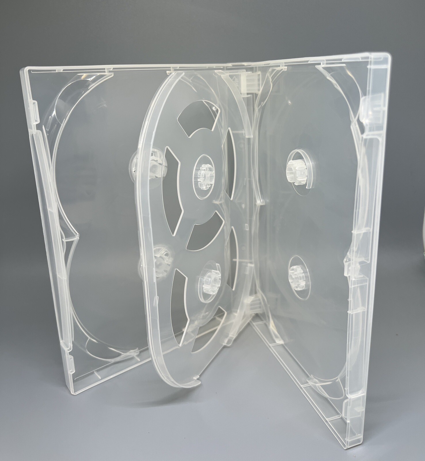 ONE Top Quality Original Scanavo 22mm Multi 6 DVD Case, Clear, DVD6/ONET.PB3.KR