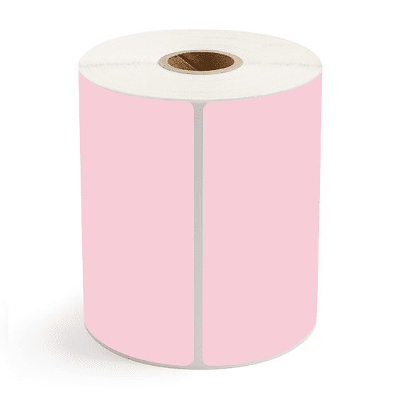 Pink 4″x6″ Direct Thermal Shipping Labels 250/Roll For Zebra Eltron LP2844 ZP450