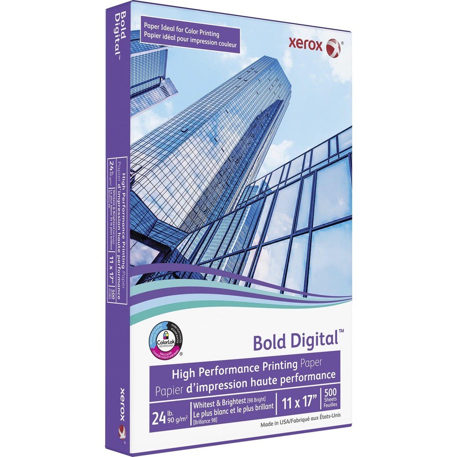 Xerox Bold Inkjet, Laser Copy & Multipurpose Paper – White (3r11543r)