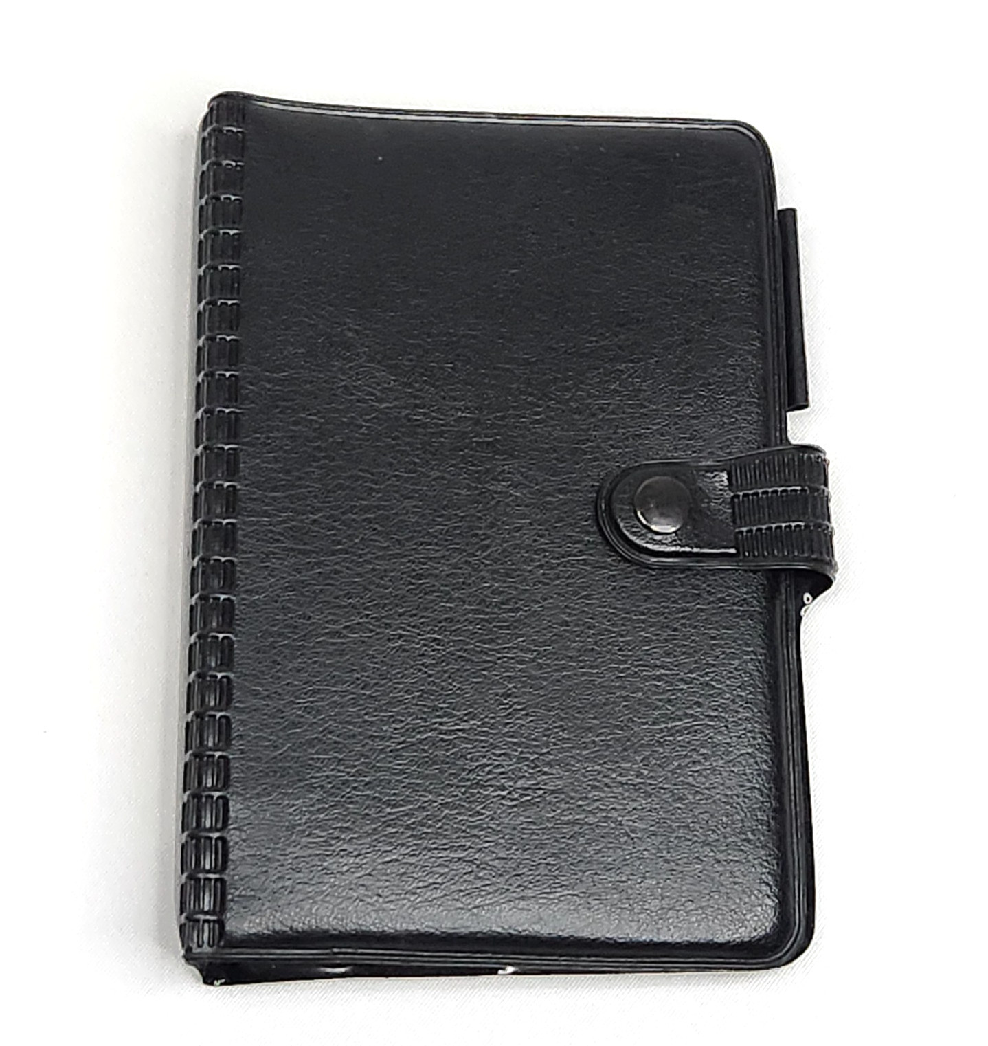Day Runner Concorde Mini Planner Black Faux Leather 6 Rings Undated Month Pages