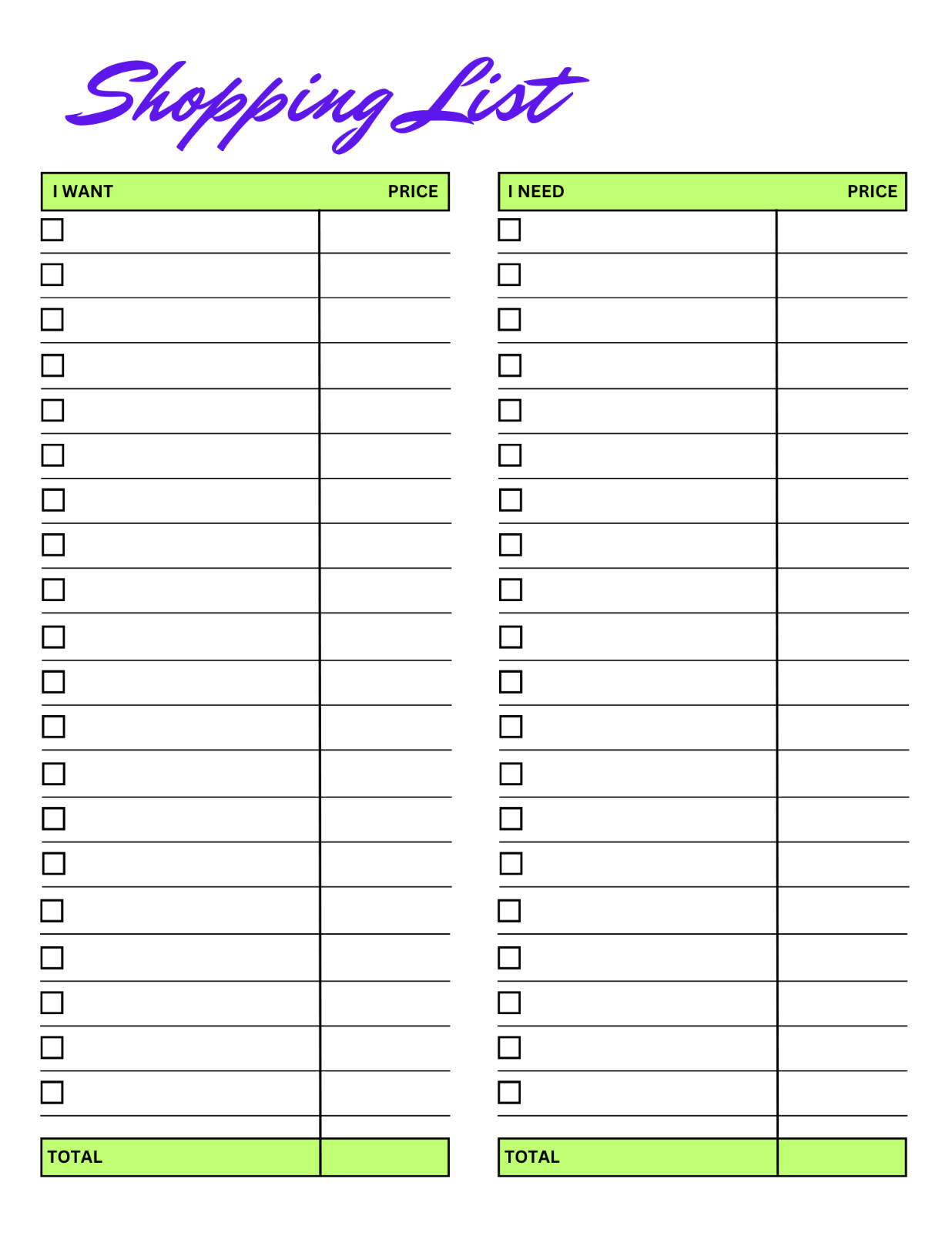 Digital | To Do List, Home, Shopping Goodnotes iPad Planner Digital Journal Pdf