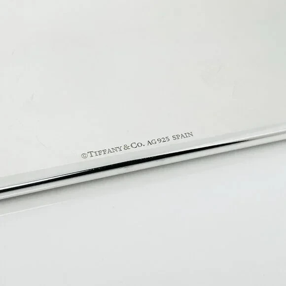 Tiffany & Co Pocket Business Card Holder 925 Sterling Silver w/ Box – Never Used