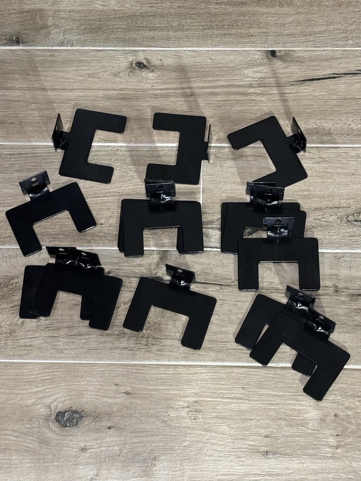 (16) Tennsco Card Cabinet Follower Blocks – Fits 8-Drawer Sports Card Slab Unit