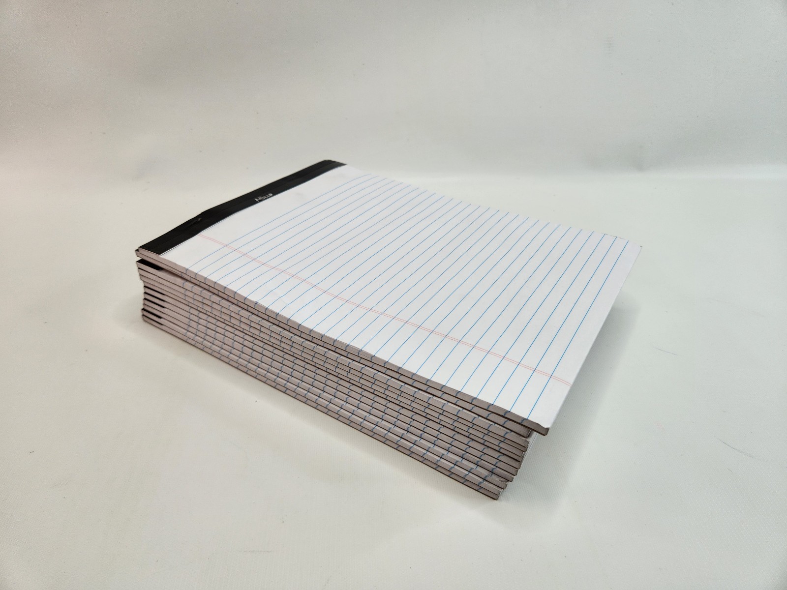 12 Alitte Legal Notepads 8.5″ x 11″ Perforated Wide Ruled Writing Pad 50 pages