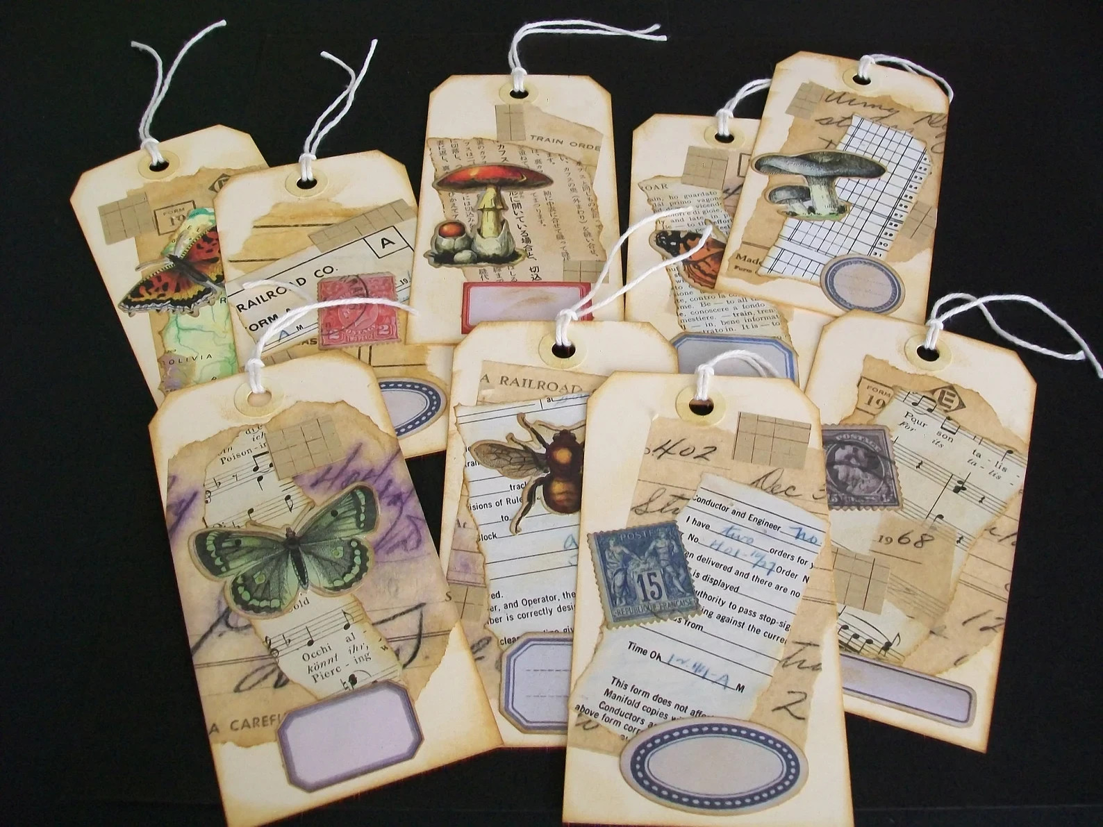 Fabric Junk Journal, Daily Planner, Scrapbook, Handmade Blank Journal 4″x5″x6″x5