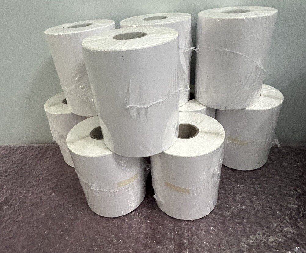 10 Rolls 4×6 Direct Thermal Shipping Labels – 250 Per roll – 2500 Blank labels