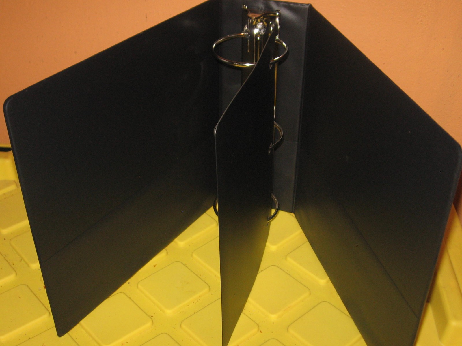 American Thermoplastic Black Clearview 3 Inch Binder With Pockets 3 Ring