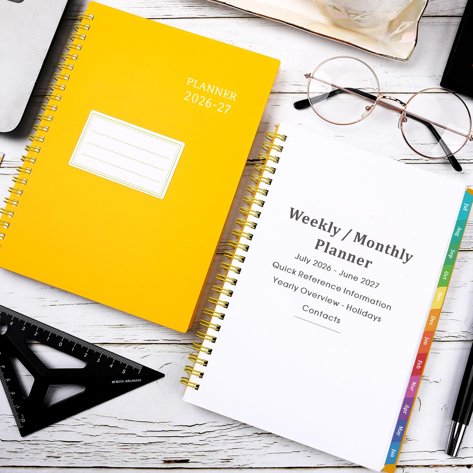 Planner 2026-2027 – Academic Planner 2026-2027, Jul 2026 – Jun 2026, 6.25″ × …