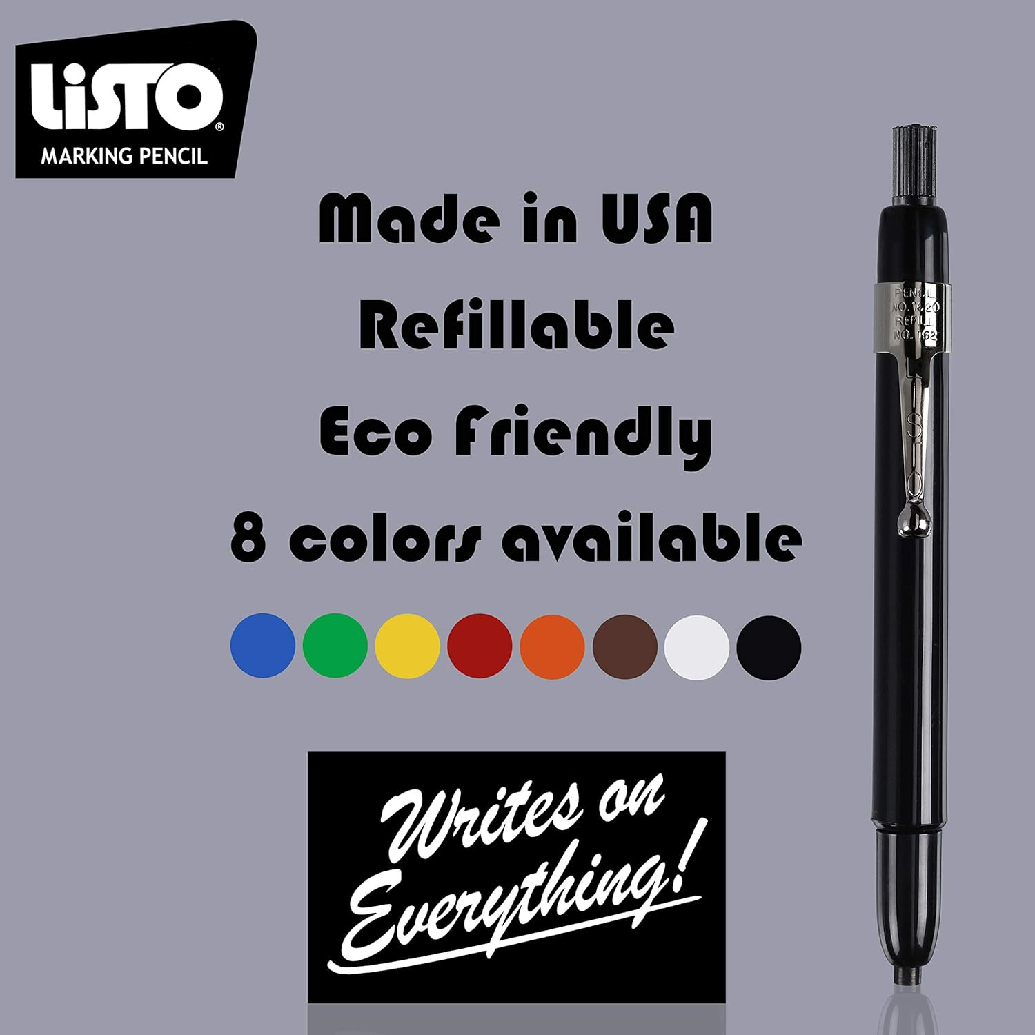 1620 – Box of 12 – Assorted Colors – China Markers/Grease Pencils