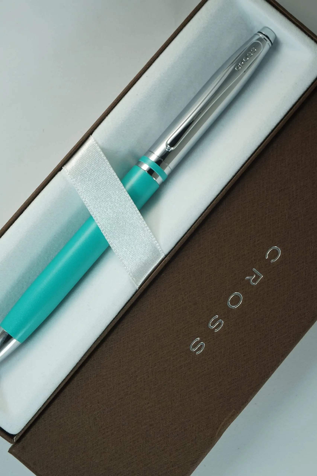 Cross Limited Collection Classic Avitar Matte Teal Barrel Ballpoint Pen
