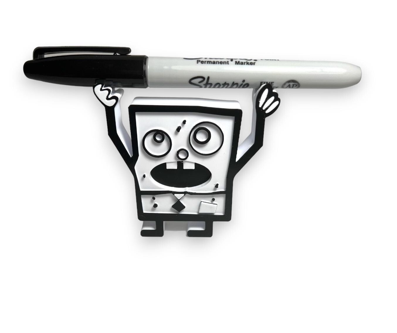 3D Printed “Doodle Bob” Pencil Holder – Desk Organizer, Pen & Pencil Stand, USA
