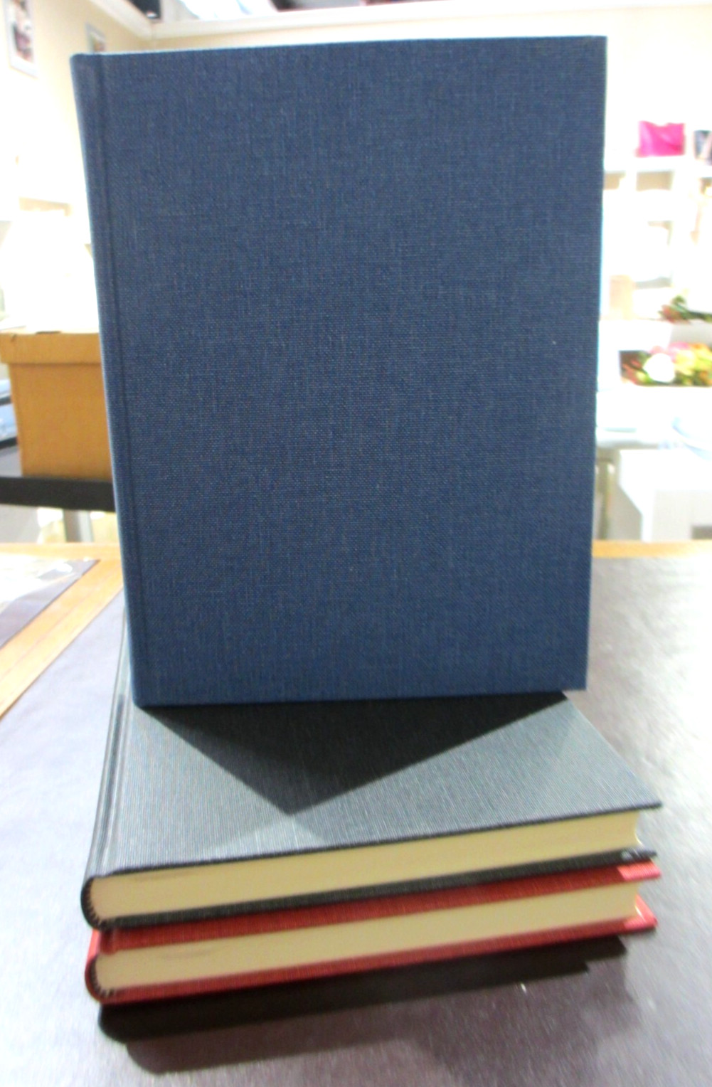 Graph Lined Pages Fabric Hardcover 9″ Journal Graphic Image BLACK
