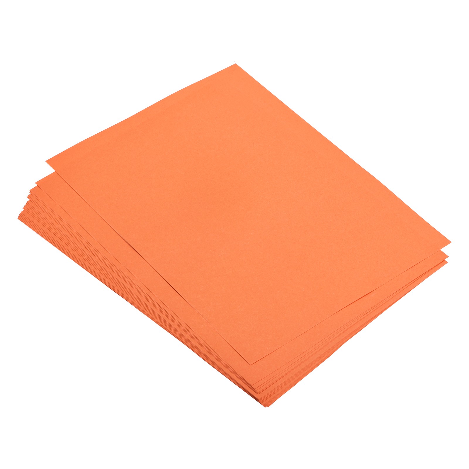 Colored Copy Paper 8.3×5.8 Inch 80gsm Orange 100 Sheets