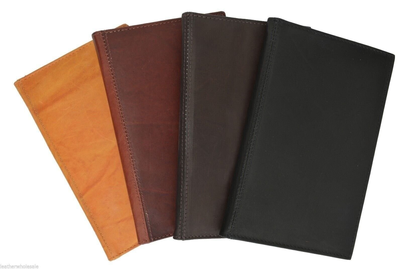 Leather 120 Cards Business Name ID Credit Card Holder Book Case Keeper Organizer