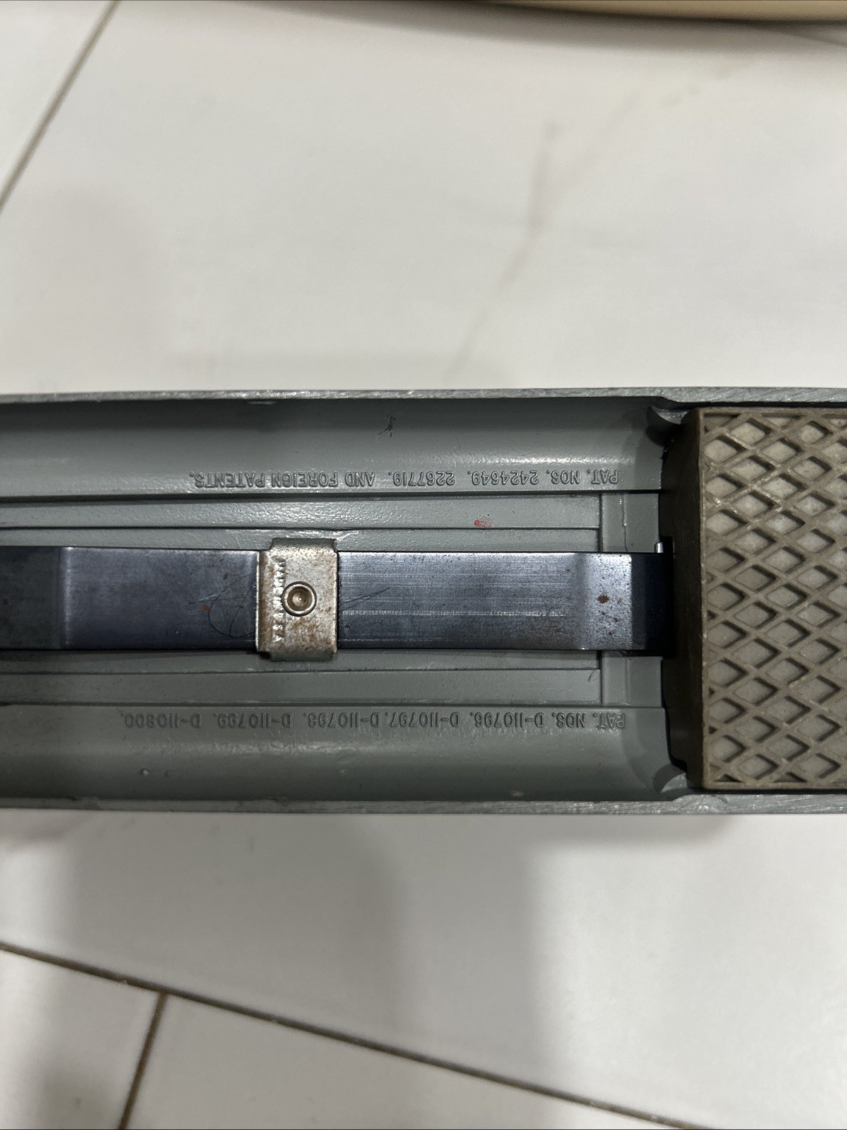 Vintage Swingline Stapler #27 1950s Retro 8 1/2″ Grey Desk Long Island NY Works