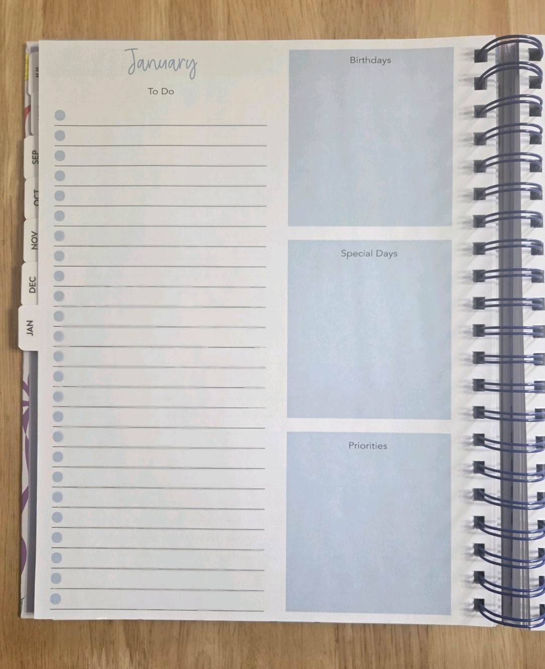Pen+Gear Spiralbound Hardcover 13 Month Weekly Planner 9×11 2025-2026