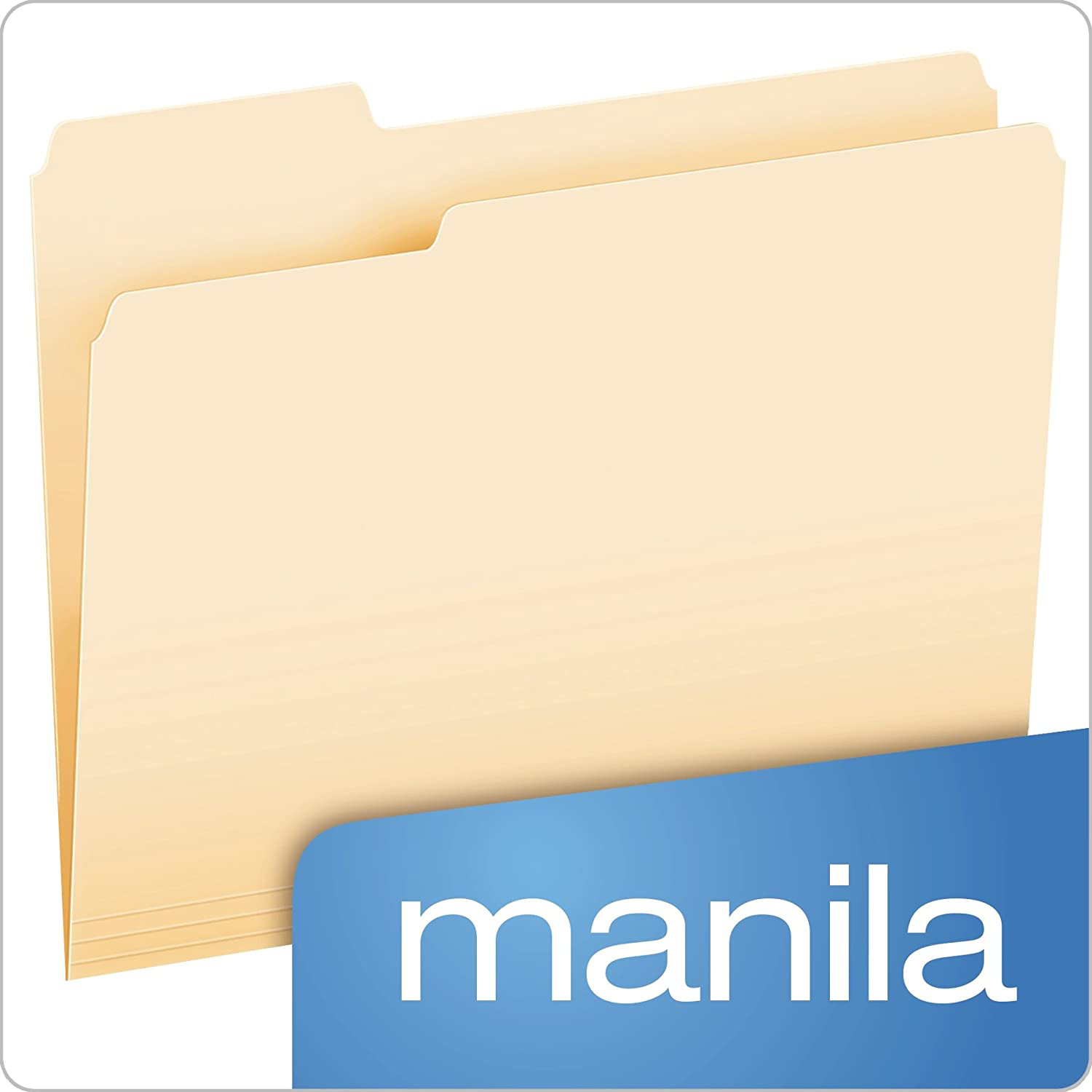 Pendaflex File Folder – Letter Size Manila 1/3-Cut Tab – PICK YOUR # OF FOLDERS