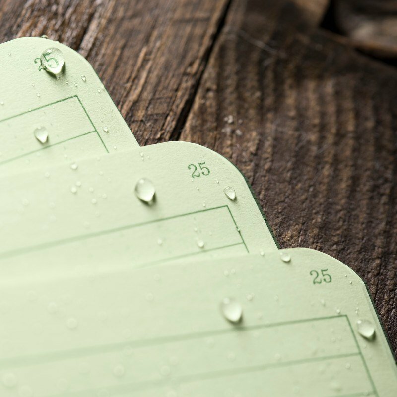 Rite In The Rain Mini Stapled Binding Notebook 3 Pack Green Field-Flex Cover