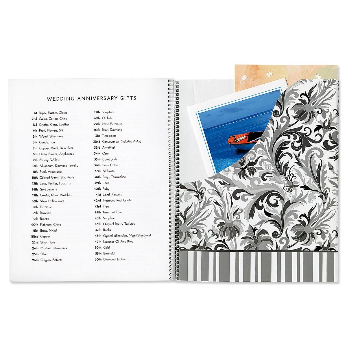 Current Black Elegance Greeting Card Organizer 8 inches X 10 inches,