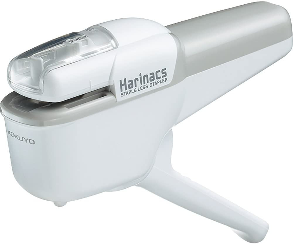 Stapleless Stapler, Harinacs Handheld Staple-Free, Up to 10 Sheets No Staple Bin