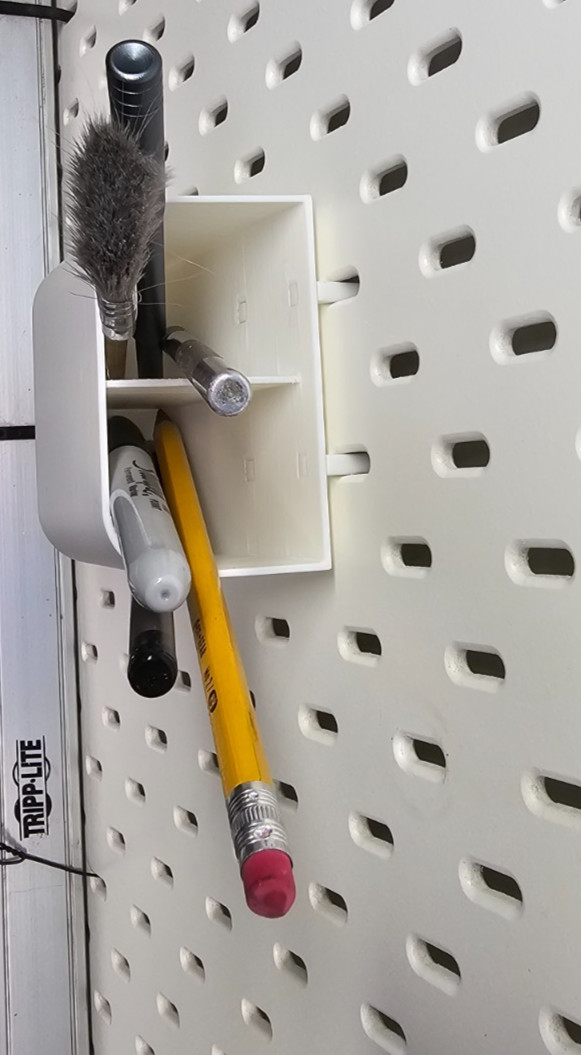 IKEA Skadis Pen Holder w/ hooks