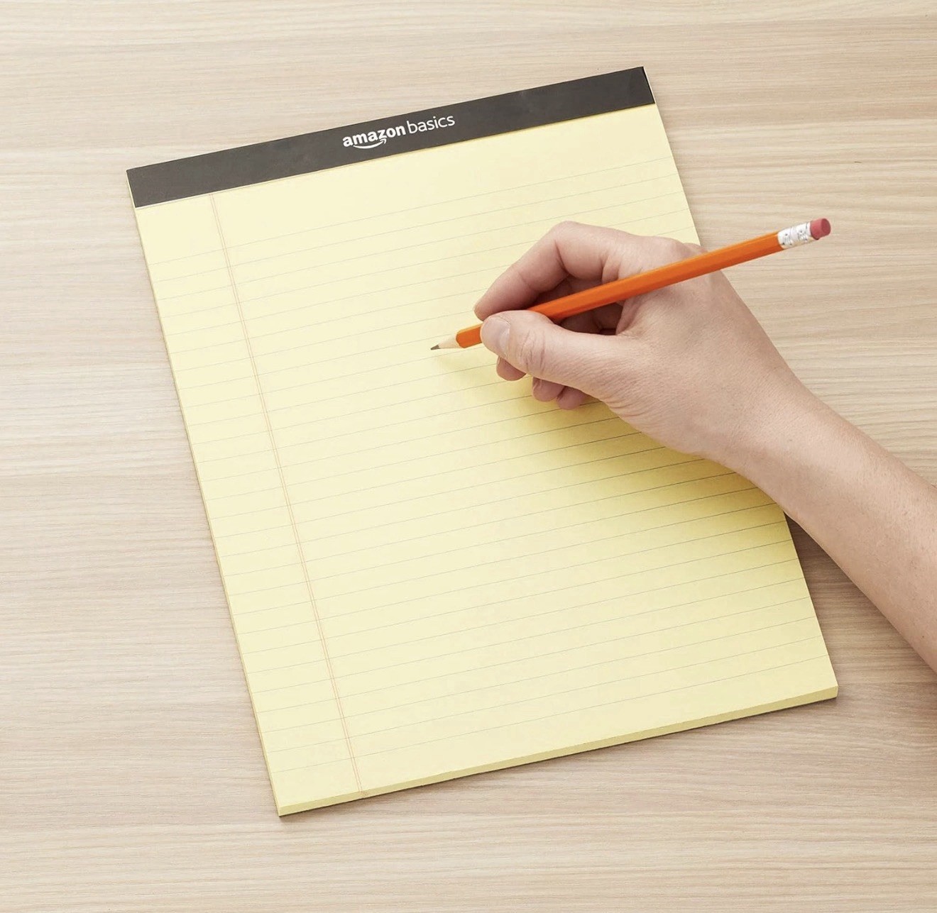 50 Sheet Wide Ruled Lined Writing Note Pad, 8.5″ X 11.75″, 12-Pack, 600 Perforat