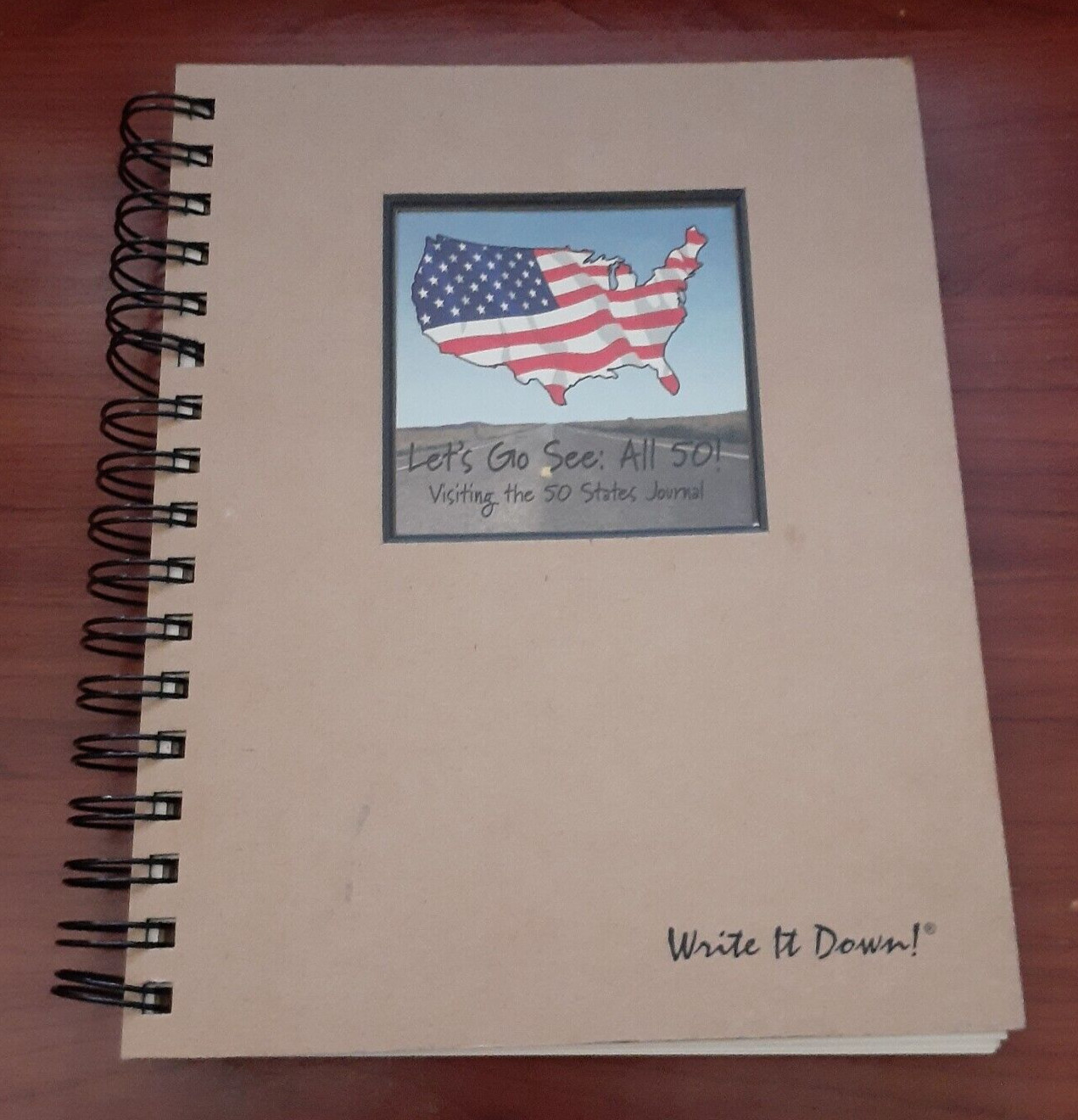 World Market Write it Down Travel Vacation Journal Visiting the United States