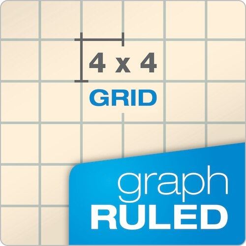 TOP35061 TOPS™ Computation Notebook, 9-1/2″ x 11-3/4″, Wire Bound, Graph Rule (4