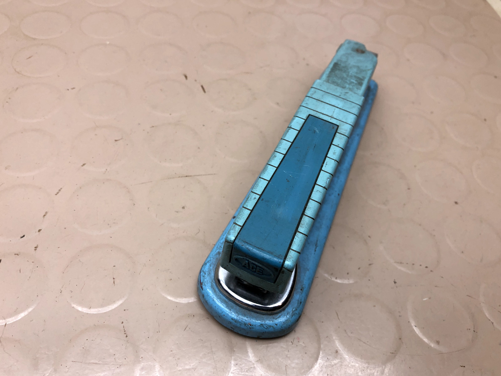 Vintage Dart Model 450 Blue Heavy Duty Stapler Ace Fastener Co. WORKS