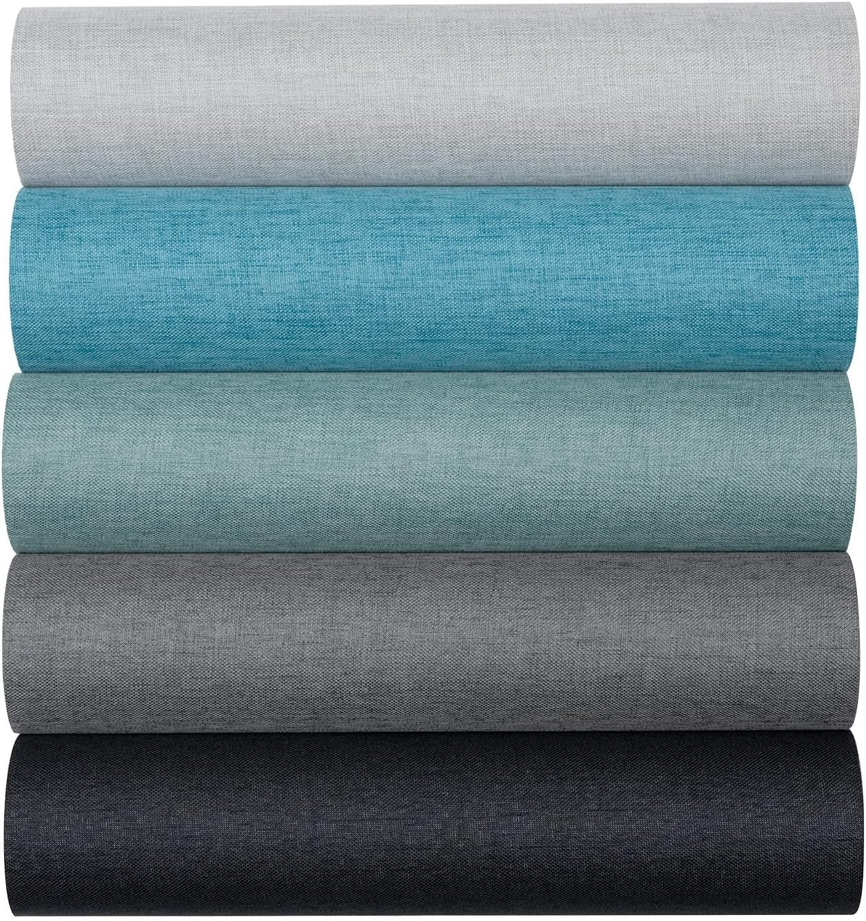 10pcs Book Cloth,14”x10”,Fabric Surface and Paper Backed for Book Binding