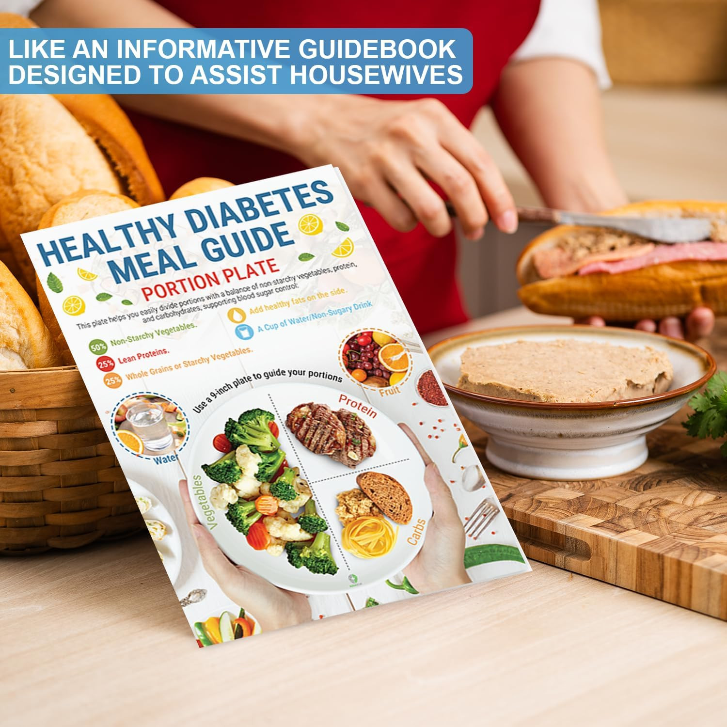 3 Count Diabetes Food List and Meal Planner Laminated, Diabetic Food List Chart
