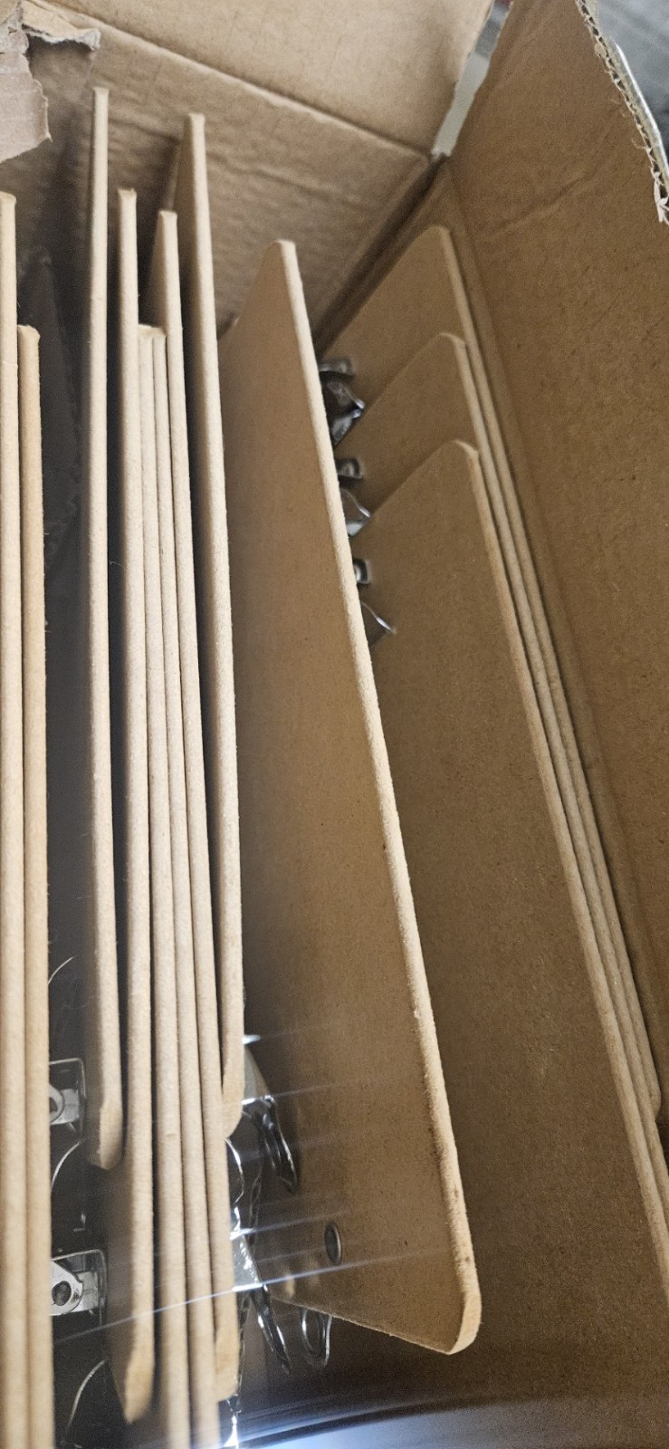 SPARCO Brown Hardboard Clipboard 6″x9″ Lot Of 12