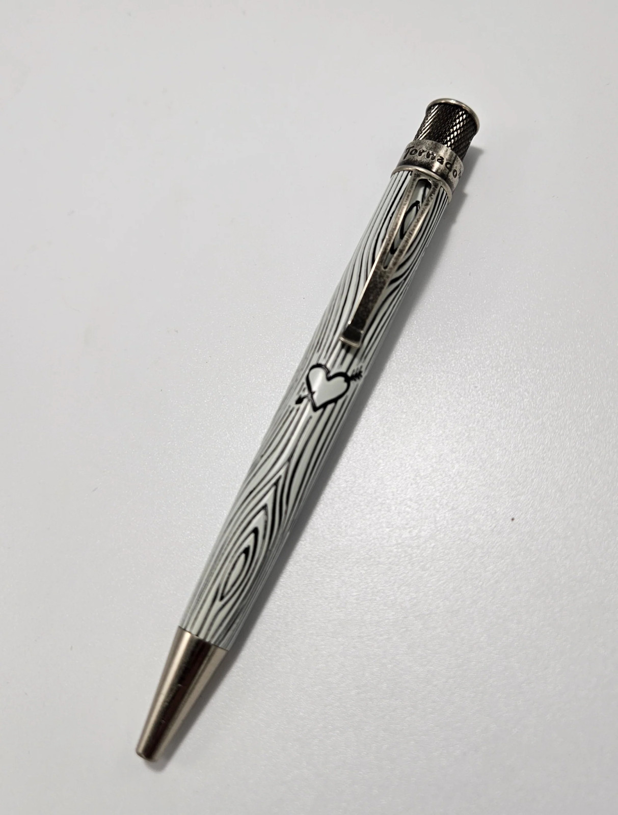 Retro 51 Juliet Heart Tree Vintage Metalsmith Roller Ball Pen (VRR-1338)