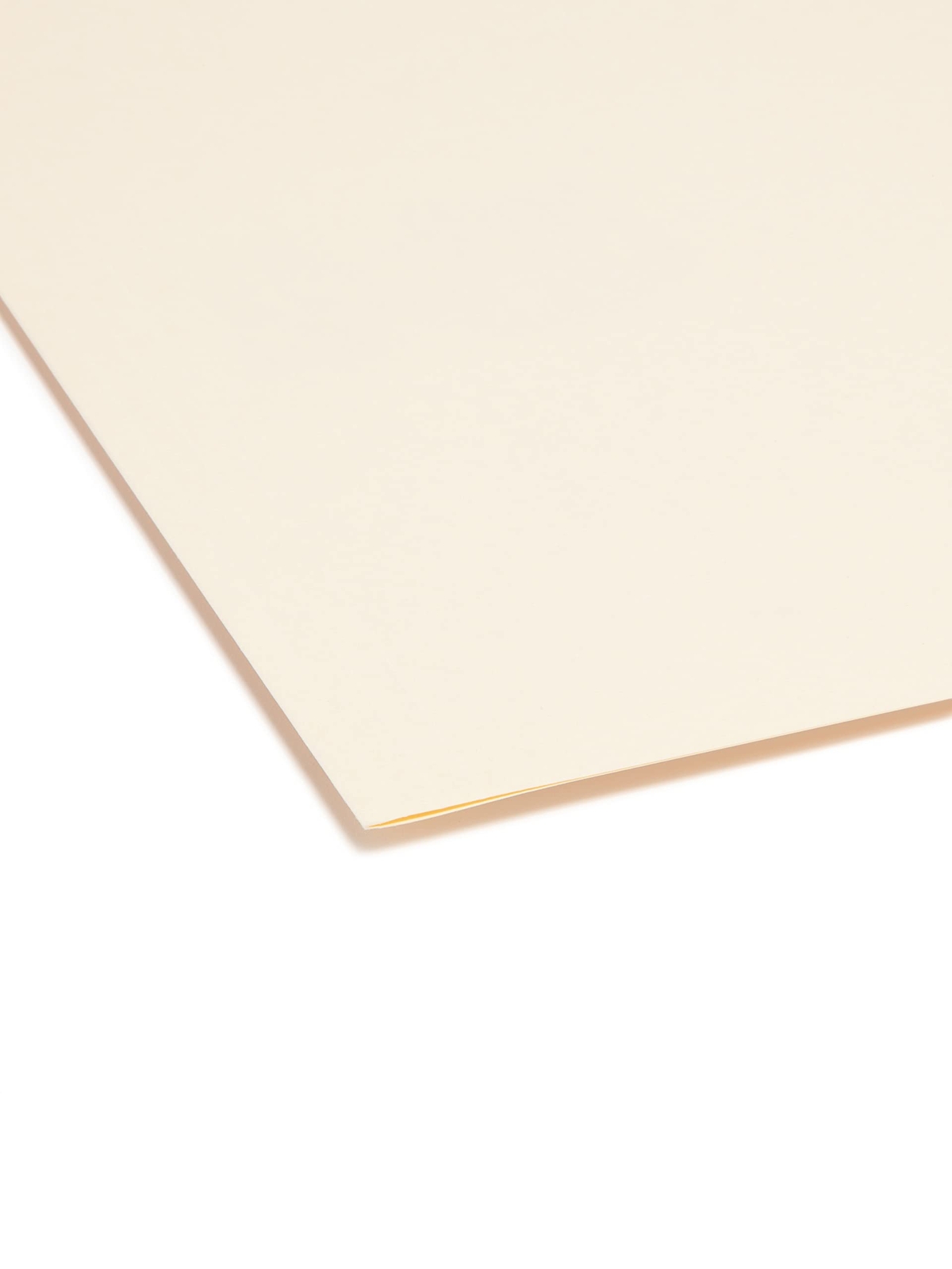 Smead Manila File Folders SuperTab 50 Count Letter Size Heavyweight Paper