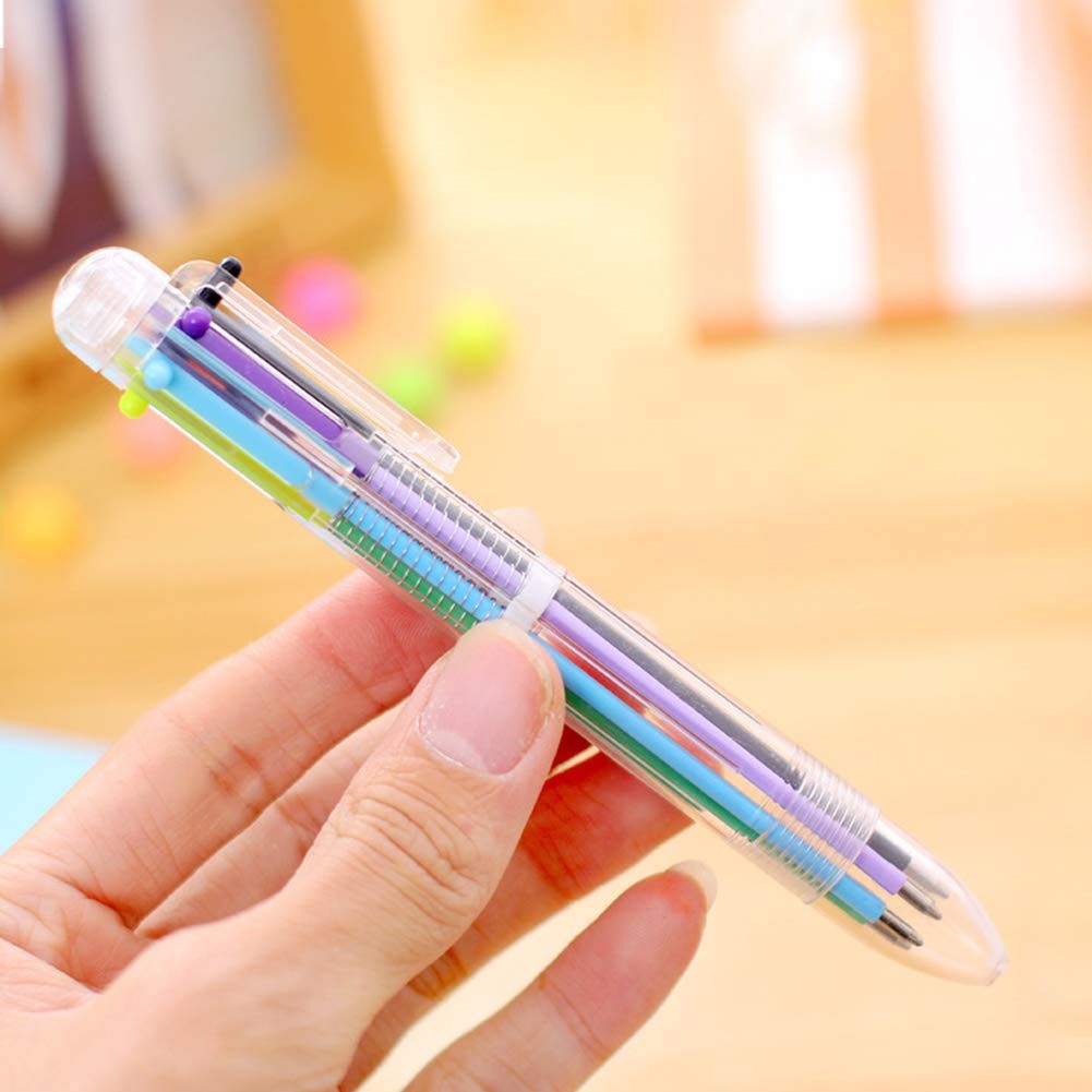 Hutou 4 Pack 0.5mm 6-in-1 Multicolor 1 Count (Pack of 4),