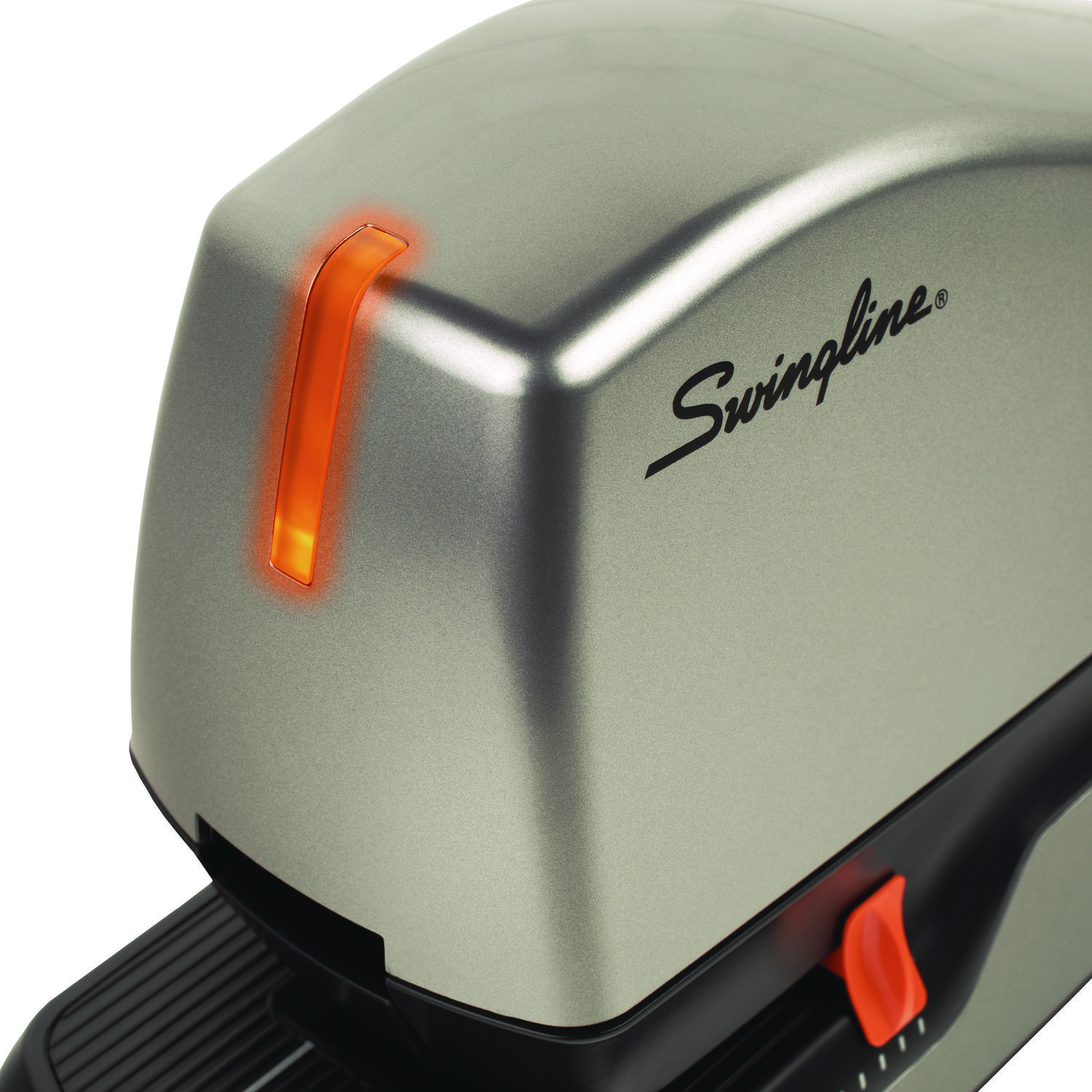 Swingline® Optima 70 Electric Stapler, Full Strip, 70-Sheet Capacity, Silver